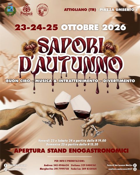 Locandina: Sapori d'Autunno 2026