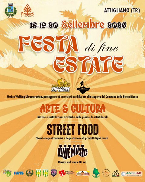 Locandina: Festa di Fine Estate 2026